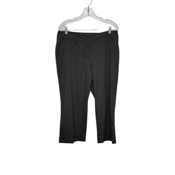 Michael Kors Casual-Business Striped Dress Pants Color Gray Size 10 - Picture 1 of 6